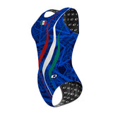 Mexico WP Blue - Women Waterpolo Swimsuit Classic Cut