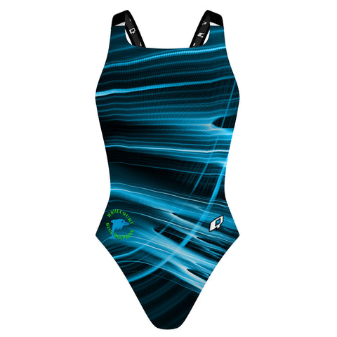 Whitecourt Blue Dolphins - Classic Strap Swimsuit