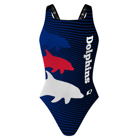 TRI CHI WALK AND RUN Dolphin - Classic Strap Swimsuit