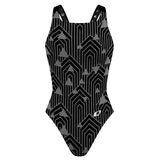 classic deco/tri 2 - Classic Strap Swimsuit
