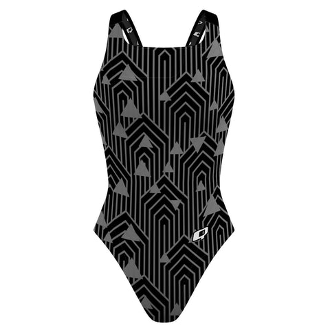 classic deco/tri 2 - Classic Strap Swimsuit