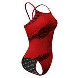 Doodle Red FV - Skinny Strap