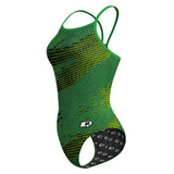 Doodle Green - Skinny Strap