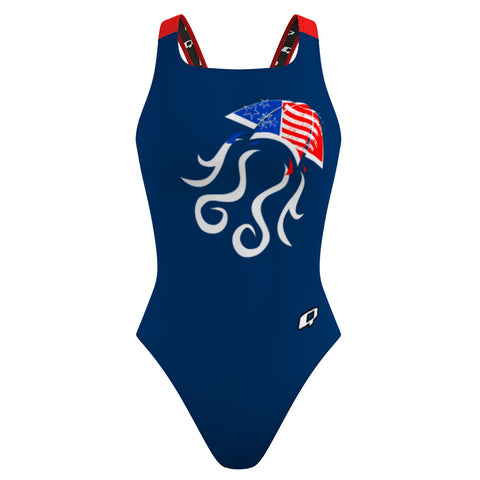 BSA 2023 US flag - Classic Strap Swimsuit