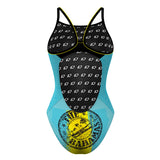 Bahamas with logo - Skinny Strap Swimsuit