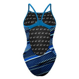 MEX blue - Skinny Strap