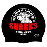 Slave Lake Sharks 24 - Silicone Swimming Cap