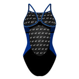 Vancleave skinny royal - Skinny Strap Swimsuit