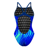 Cypresswood Sharks FV - Skinny Strap Swimsuit