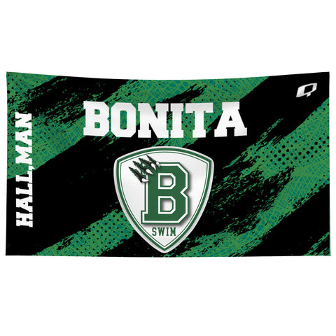 HALLMAN BONITA TOWEL - Microfiber Swim Towel