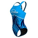 Floats to Strokes - Classic Strap Swimsuit