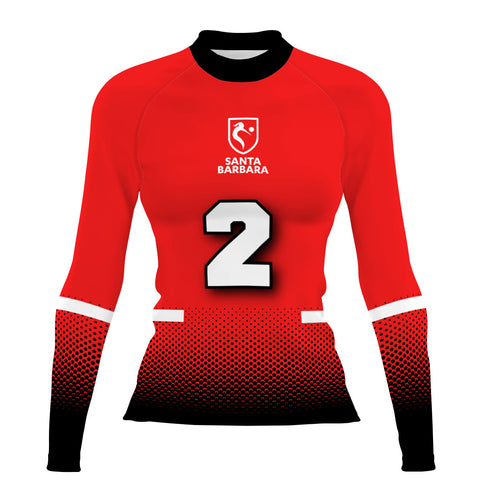 ASBAVOL Monica v.1.1 - Women's Surf UPF50+ Long Sleeve Rash Guard