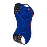 Mexico WP Blue - Women Waterpolo Swimsuit Classic Cut