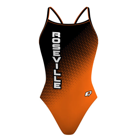 Roseville HS - Skinny Strap Swimsuit