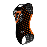 Orange HS - Women's Waterpolo Swimsuit Classic Cut