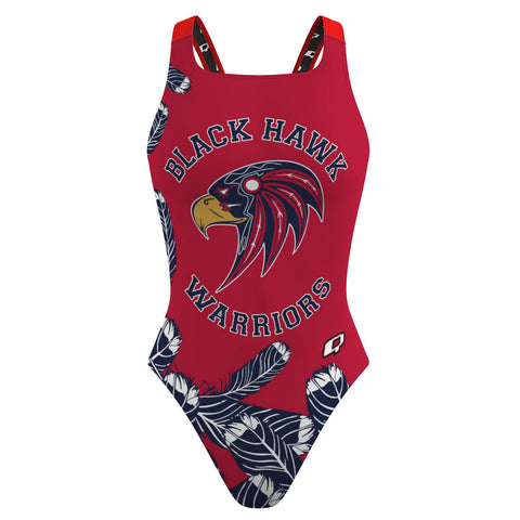 Black Hawk Warriors - Classic Strap Swimsuit