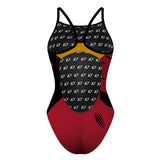 Mira Monte splash thin strap - Skinny Strap Swimsuit