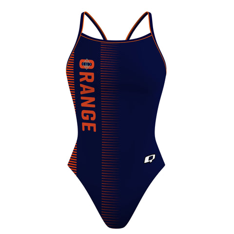 Club Orange - Skinny Strap Swimsuit