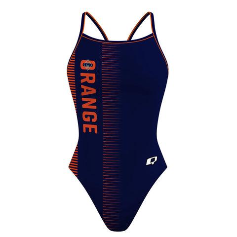 Club Orange - Skinny Strap Swimsuit