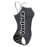 VC Pirates Gray - Sunback Tank Swimsuit