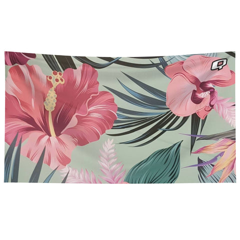 Flowers Madrigal 1 - Microfiber Swim Towel