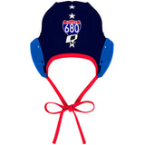 D1 NAVY - MASTER DESIGN - #'s Outlined - Water Polo Cap