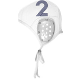 Bonita Vista White - Water Polo Cap