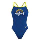 Sunrise Sharks - Skinny Strap Swimsuit