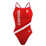 GO CANADA - Skinny Strap Swimsuit