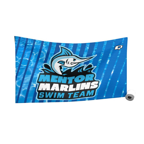 Mentor Marlins - Quick Dry Towel