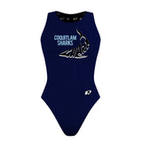 Coquitlam Sharks TAS 23 - Women Waterpolo Swimsuit Classic Cut