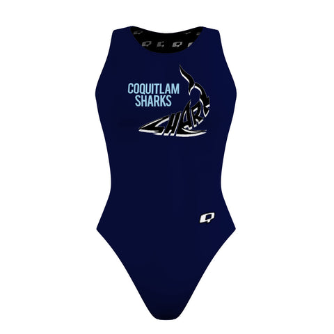 Coquitlam Sharks TAS 23 - Women Waterpolo Swimsuit Classic Cut