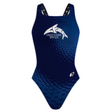 Langley Flippers Flags - Classic Strap Swimsuit