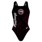 Menomonie Mustangs - Classic Strap Swimsuit
