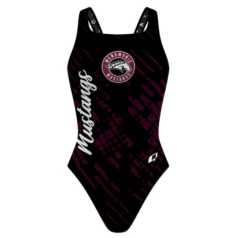 Menomonie Mustangs - Classic Strap Swimsuit