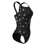 classic deco/tri 2 - Classic Strap Swimsuit