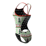 Christmas Tree Sweater Sunback Tank