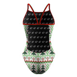 Christmas Tree Sweater Sunback Tank