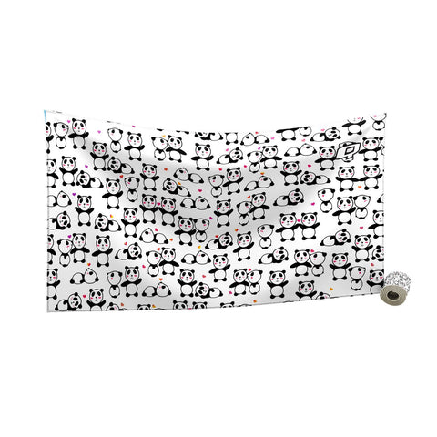 Panda Play Quick Dry Towel