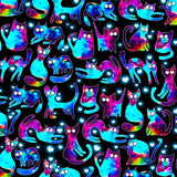 Space Kitties Tieback Top - Q Swimwear