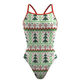 Christmas Tree Sweater Skinny Strap