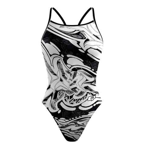 Contrast Skinny Strap