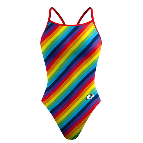 Rainbow Bright Skinny Strap