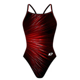 Red Volt Skinny Strap