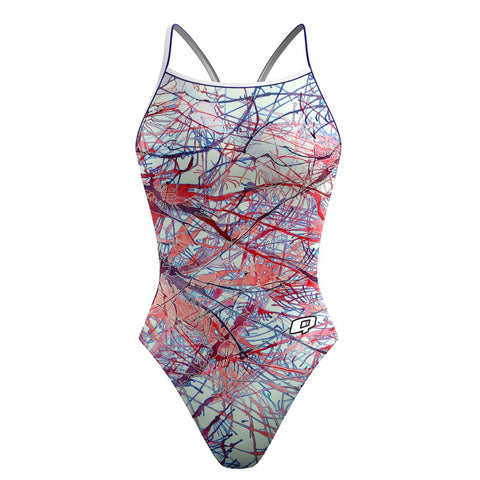 Thought En Rouge Deux Skinny Strap