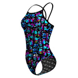 Space Kitties Skinny Strap