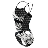 Contrast Skinny Strap