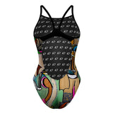 Devils Details Skinny Strap