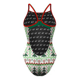 Christmas Tree Sweater Skinny Strap