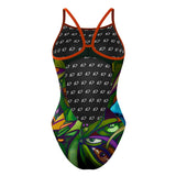 Emerald Suit Skinny Strap